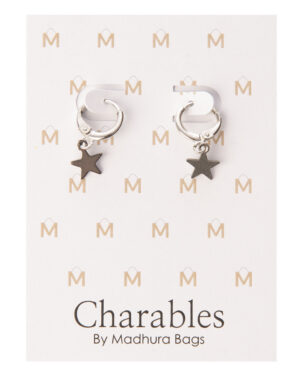 925 sterling zilveren sterren charables oorbellen